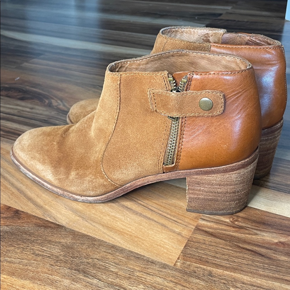 Madewell The Asher Side Zip Ankle Boot